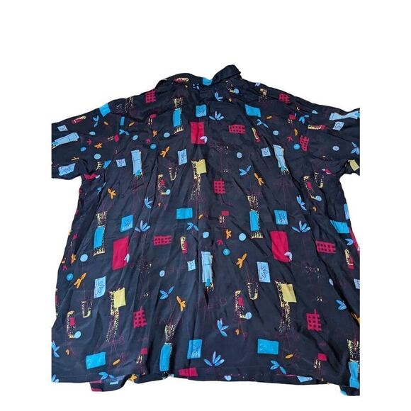 Fern Dratten 100% Rayon Hawaiian style shit XXL - Picture 2 of 8